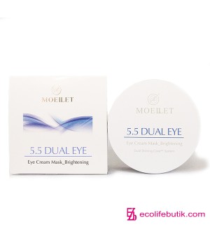 Патчі під очі Misoli Moeilet 5,5 Dual Eye Cream Mask Brightening, 30 шт.