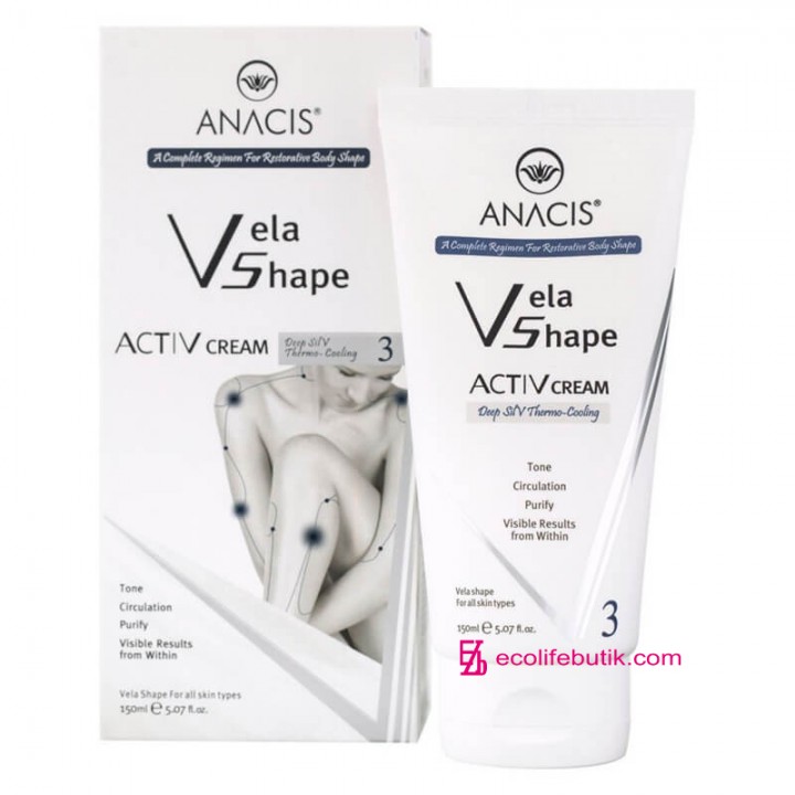 Активний дренажний крем з ліполітиками Vela Shape ActiV Cream