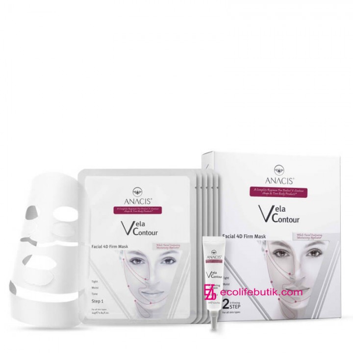 Комплекс для мгновенного лифтинга кожи лица Anacis Vela Contour Firm Mask
