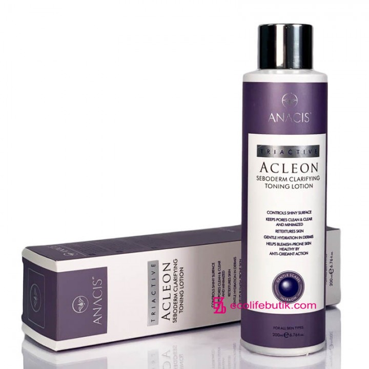 All-in-one toning lotion for problem and oily skin ACLEON SEBODERM CLARIFYING TONING LOTION, 200 ml