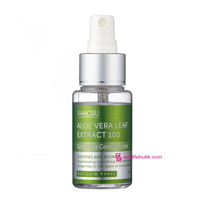 Serum with 100% purity with the extract ALOE VERA.