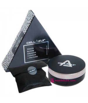 Кушон професійний з полінуклеотидами Cellazur Touch Bloom Kirakira Cushion зі змінним блоком SPF50