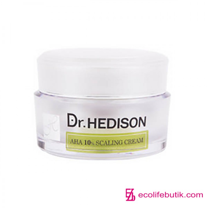 Cream with AHA-acids Dr.Hedison AHA 10% Scaling Cream, 50 ml.