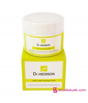Ватяні диски з AHA-кислотами Dr.Hedison AHA Soft Peeling Pads, 70 шт