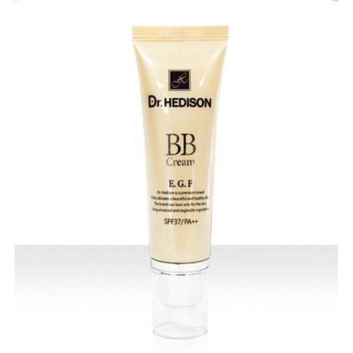 Hypoallergenic BB-cream Dr.Hedison with peptides and SPF37 / PA ++, 50 ml.