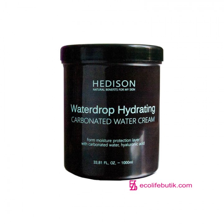 Профессиональный крем для увлажнения кожи лица Dr.hedison Waterdrop Hydrating Carbonated Water Cream, 1000 мл.