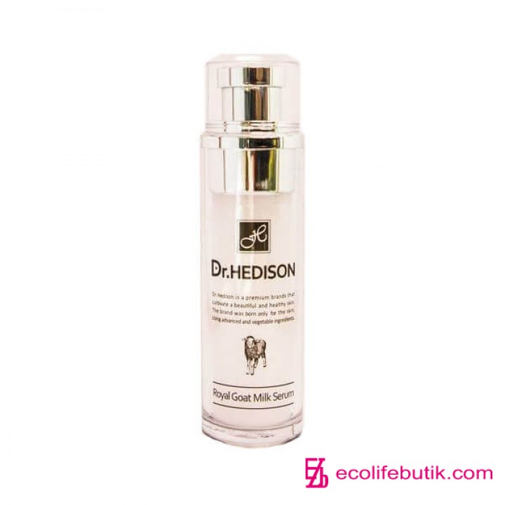 The recovering serum with goat milk Dr. Hedison Royal Goat Milk Serum, 50 ml.