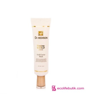 Крем-маска для обличчя Dr.Hedison Gold Caviar Mask з колоїдним золотом, 30 мл