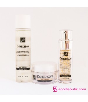 Люкс-набір з колоїдним золотом Gold Activation Line Dr.Hedison