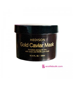 Cream mask for the face Dr.Hedison Gold Caviar Mask with colloidal gold, 300 ml
