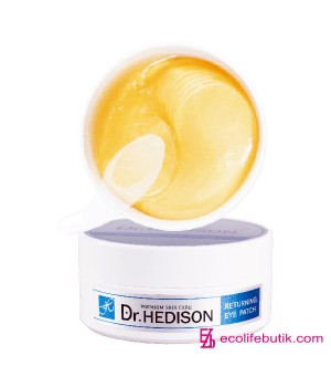 Dr.Hedison hydrogel patches with peptides for the area around the eyes. Returning Eye Patch, 60 pcs.