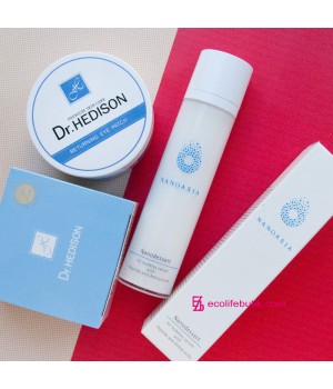 Набір для преміум догляду патчі Dr.Hedison + пінна сироватка NanoAsia