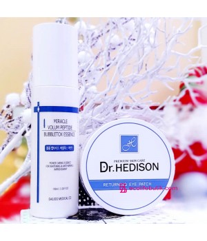 Киснева сироватка з пептидами Miracle Peptide Bubbletox + проф. патчі Dr.Hedison в Подарунок, (Пд. Корея).
