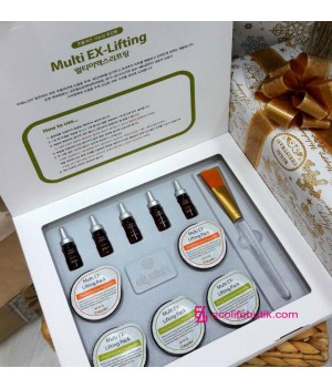 Ліфтинг-Маска для обличчя Elysien Multi EX-Lifting, 5 процедур + патчі Dr.HEDISON