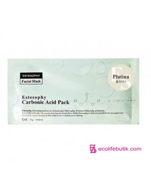 Маска для карбоксітерапіі обличчя c Платіною Estesophy Mask Carbonic Acid Pack Platina