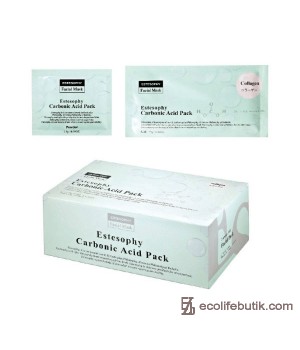 Mask for carboxytherapy of the face with Collagen Estesophy Carbonic Acid Pack Collagen