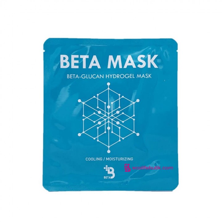 Postprocedural hydrogel mask patch with beta glucan Beta Scaffold Mask.