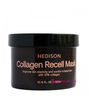 Cream mask for the face Dr.Hedison Collagen Recell Mask with collagen, Volume: 300 ml.