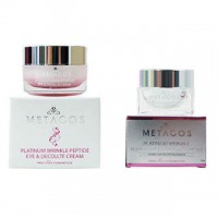 Крем против морщин с платиной и пептидами Metacos Platinum Wrinkle Peptide Cream, 50 г 