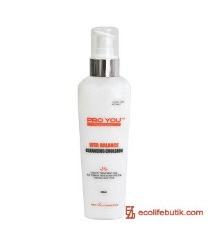 Vita Balance Cleansing Emulsion for Dry, Dehydrated Skin, 165 ml
