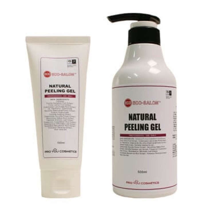 Eco Natural Peeling Gel for use in salons, 500 ml.