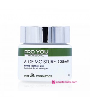 Cream with aloe extract Pro You Aloe Moisture Cream for intensive skin hydration, 60 g