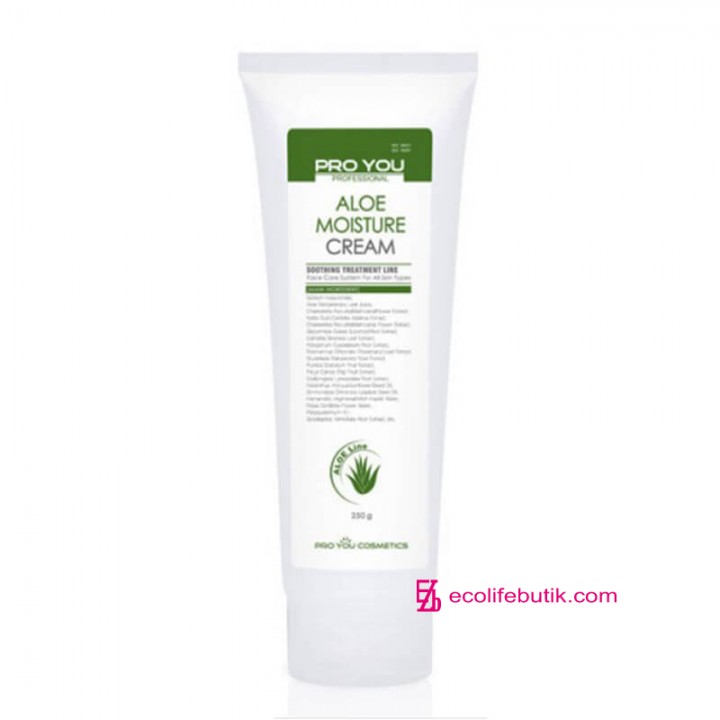 Cream with aloe extract Pro You Aloe Moisture Cream for intensive skin hydration, 250 g
