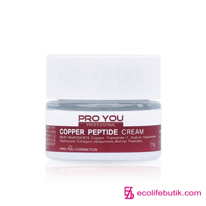 Антивозрастной крем с трипептидом меди Pro You Copper Peptide Cream, 17 г