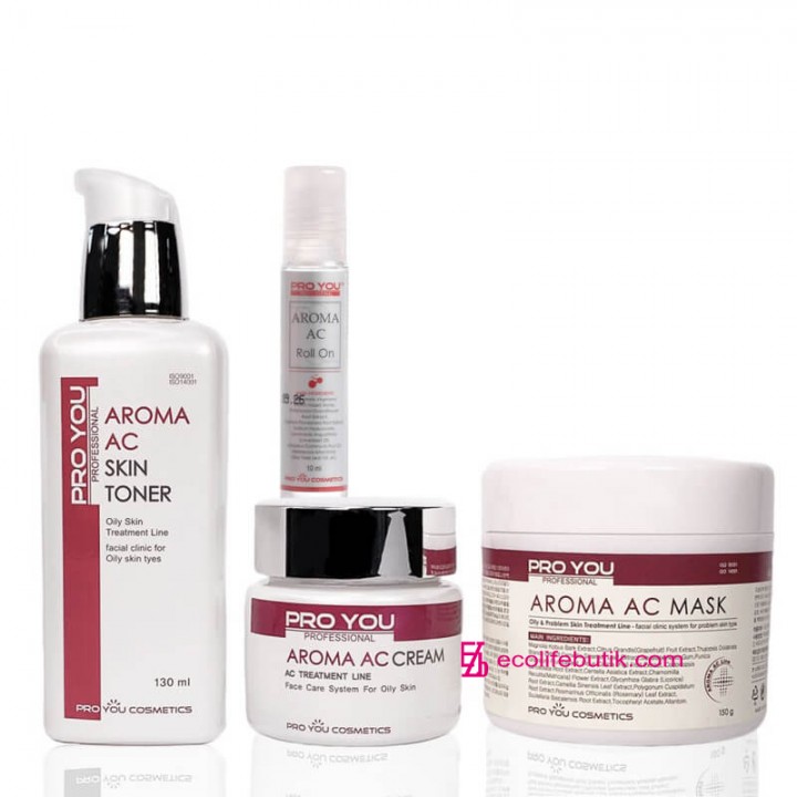 Комплекс професійних засобів для лікування проблемної шкіри Aroma AC від Pro You Professional