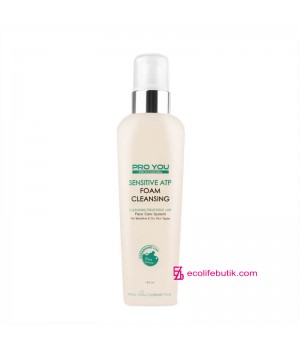 Гель-пінка для вмивання чутливої і сухої шкіри Pro You Professional Sensitive ATP Foam Cleansing, 165 мл