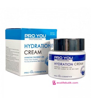 Крем для интенсивного увлажнения кожи лица с гиалуроновой кислотой Pro You Professional Hydration, 60г