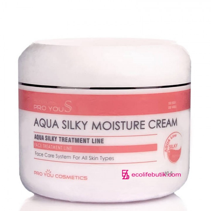 Зволожуючий крем для обличчя з ефектом шовку Pro You S Aqua Silky Moisture Cream