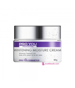 Зволожуючий крем для обличчя з відбілюючим ефектом Pro You Whitening Moisture Cream, 60 г