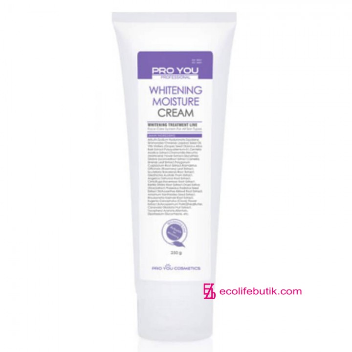 Увлажняющий крем для лица с осветляющим эффектом Pro You Professional Whitening Moisture Cream, 250 г