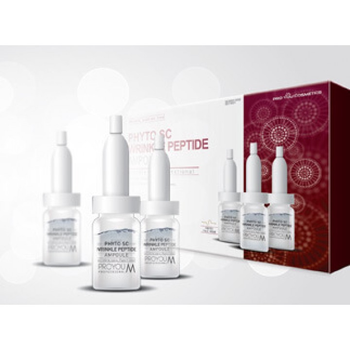 Anti-wrinkle Repairing Serum with Stem Cell Pro You M Phyto SC Wrinkle Peptide Ampoule, 8 ml.