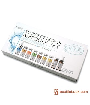 Set of professional Ramosu serums for face care, 9 pieces