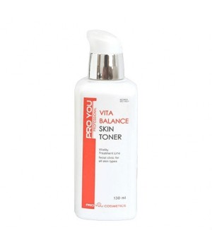 Тонік для збезводненої шкіри обличчя з вітамінами Vita Balance Skin Toner, 130 мл