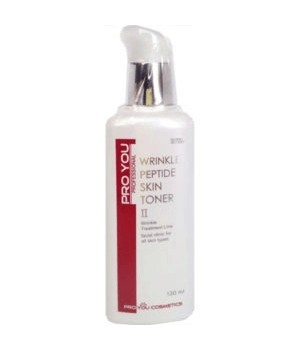 Pro You Wrinkle Peptide Skin Toner Tonic with peptides, 130 ml