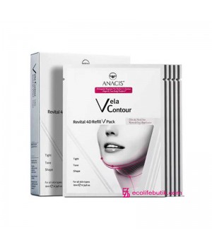 Facial lifting mask Vela Contour 4D Refill V Pack, 10 ml * 5 pcs