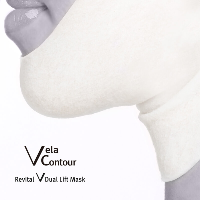 Действие маски Anacis Vela Contour Dual Lift Mask