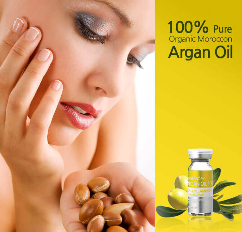 Аргановое масло для лица косметологической очистки Organic Argan Oil